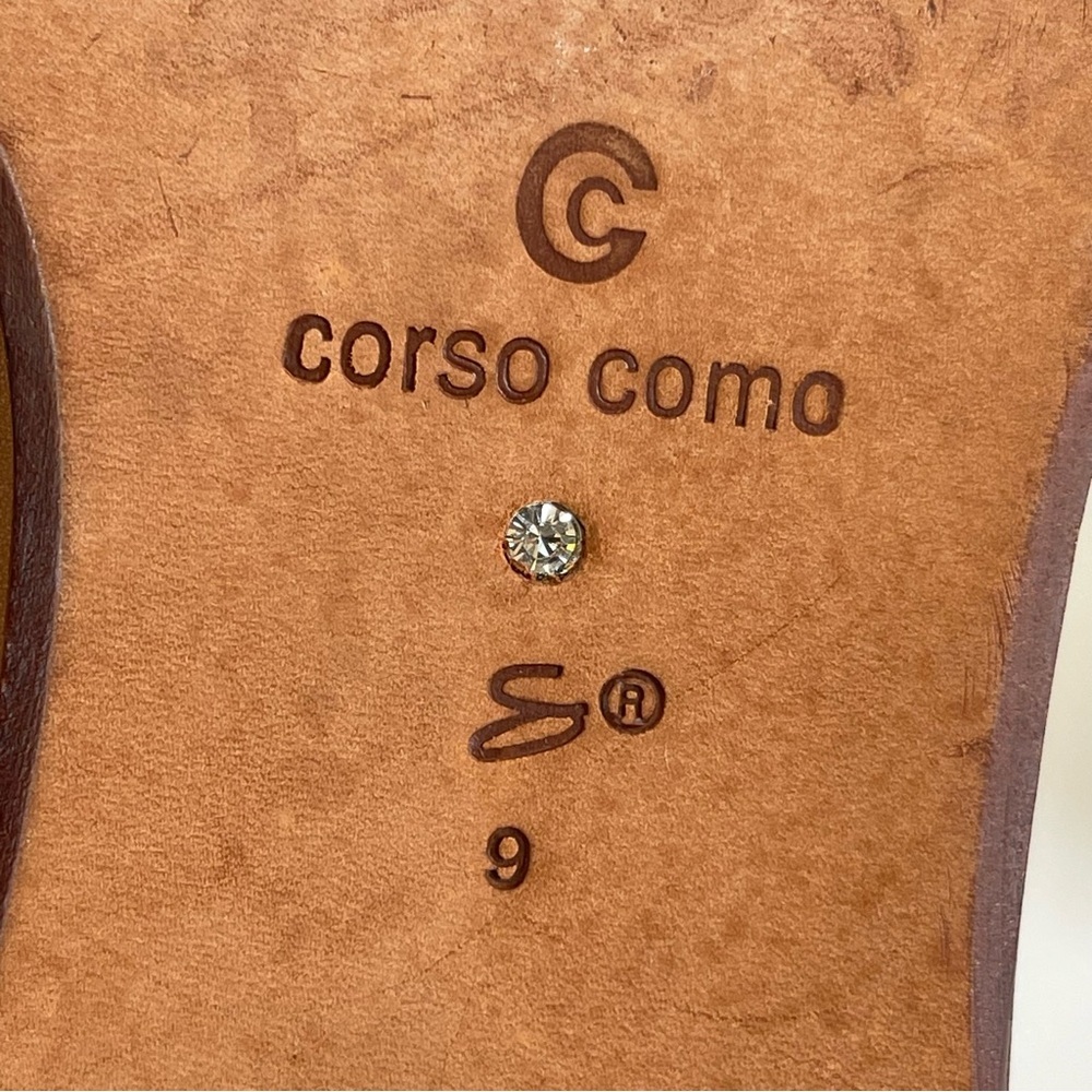 Corso Como Spiro boot in a whiskey burnish laser-cut style Women size 9 - Picture 12 of 13